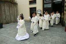 Feier der 1. Heiligen Kommunion in Sankt Crescentius (Foto: Karl-Franz Thiede)